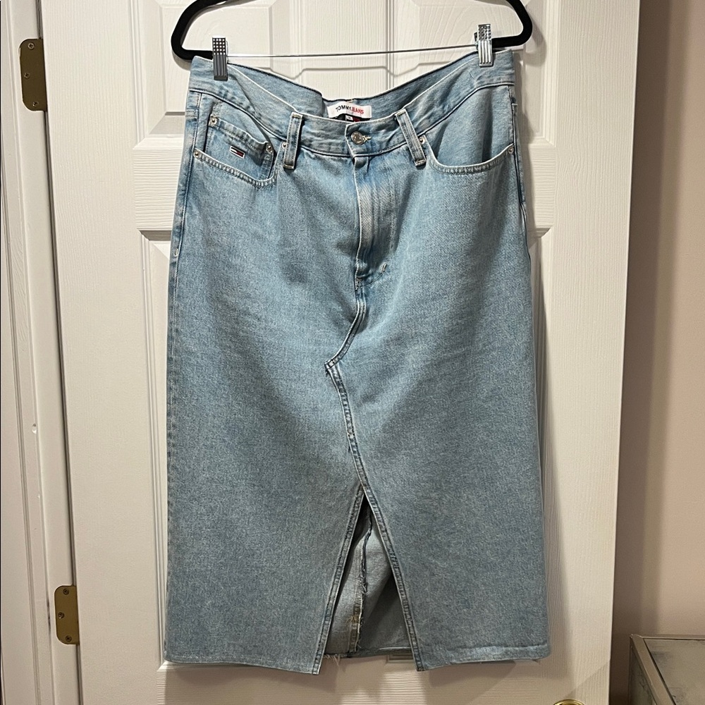 TOMMY JEANS Denim Midi Skirt